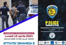 Webinar “ATTIVITÀ DINAMICA E OPERATIVA DELLA POLIZIA GIUDIZIARIA”